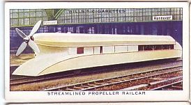 36 Streamlined Propeller Railcar